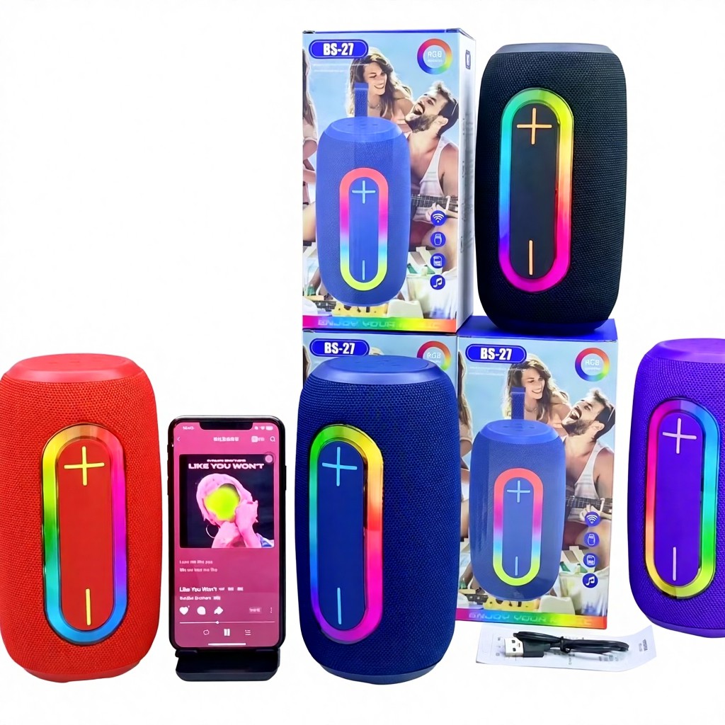 BS-27 RGB Wireless Bluetooth Speaker